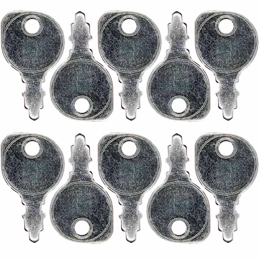 INDAK Riding Lawn Mower Ignition Keys for Craftsman John Deere Husqvarna Toro