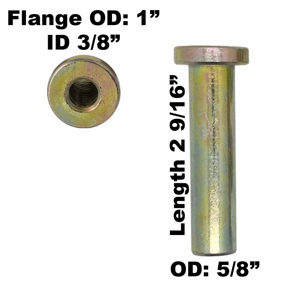 Parts 4 Outdoor Wheel Bushing L 2 5/8" OD 5/8" ID 3/8" for Exmark 1-603602