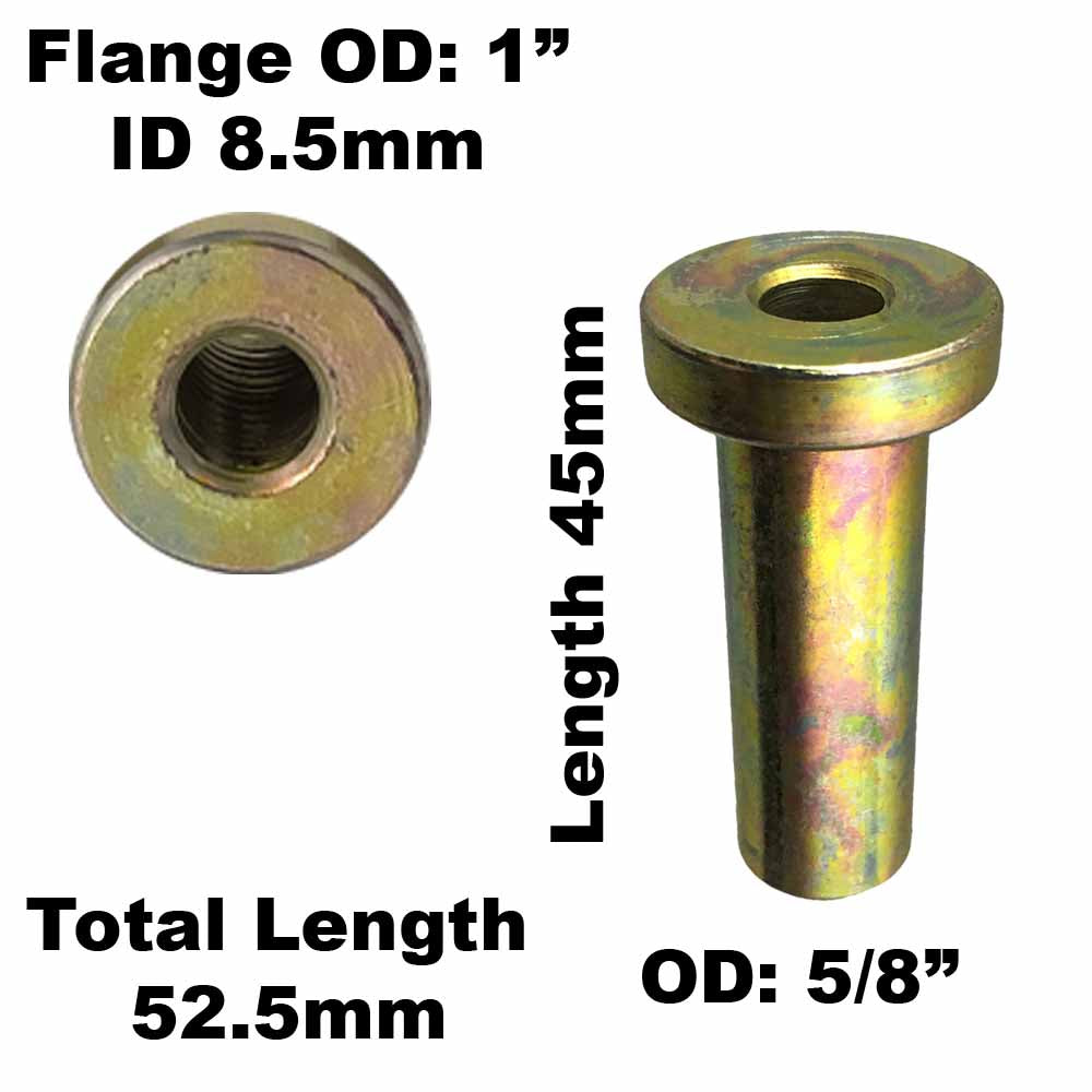 Parts 4 Outdoor Bushing for JD M111491 L 45mm OD 5/8" ID 8.5mm