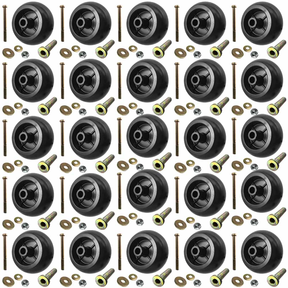 25Pk 5" Deck Wheel Kit for Exmark 116-9981 1-603299 99-2842 Type A 103-7263 103-4051