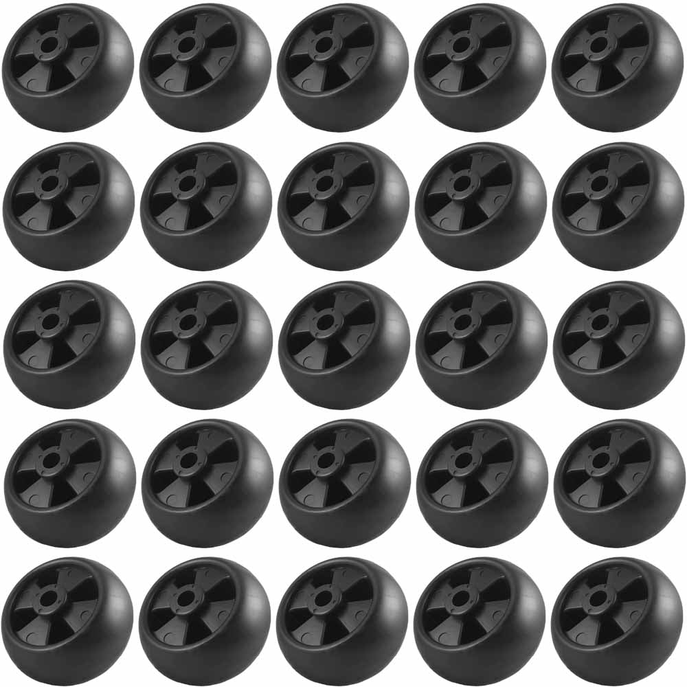 25Pk Deck Wheels for John Deere AM133602 AM116299 M111489 GX355 X320 LT180 LX289 RX73