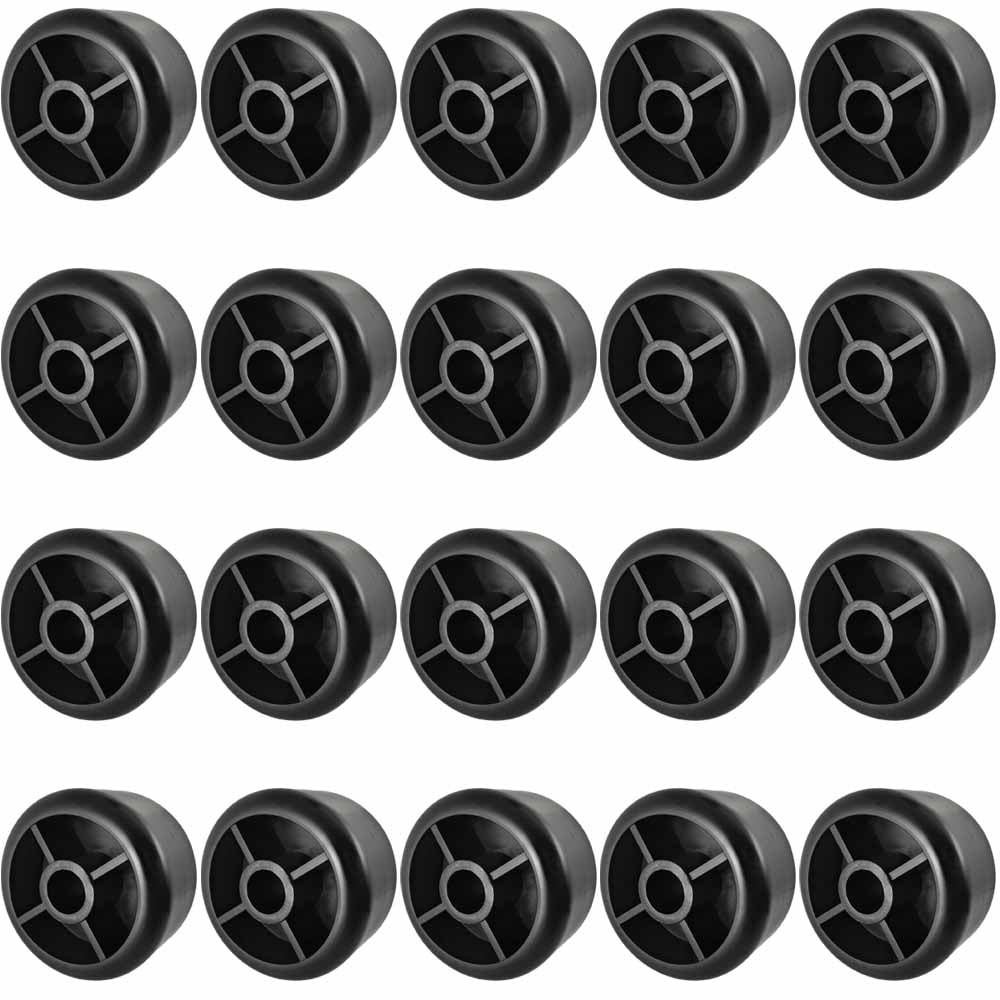 25Pk Lawn Mower Deck Roller for Grasshopper Mower 426122 13280 210-451 3"x2" Wheel 5/8" Bore