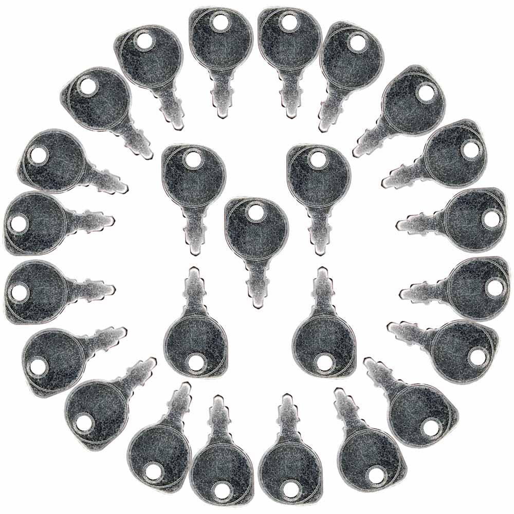 INDAK Riding Lawn Mower Ignition Keys for Craftsman John Deere Husqvarna Toro