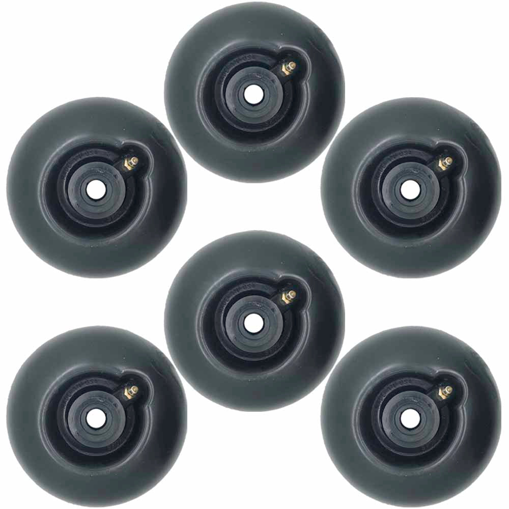 Deck Wheels with grease fitting for Spartan 422-0001-00 422-0061-00 5"x 3 5/8" Bore: 1/2"