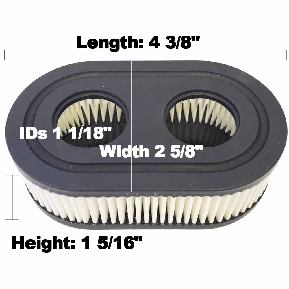 Air Filter for Briggs & Stratton Troy-Bilt MTD 798452 BS-593260 4247 5432K