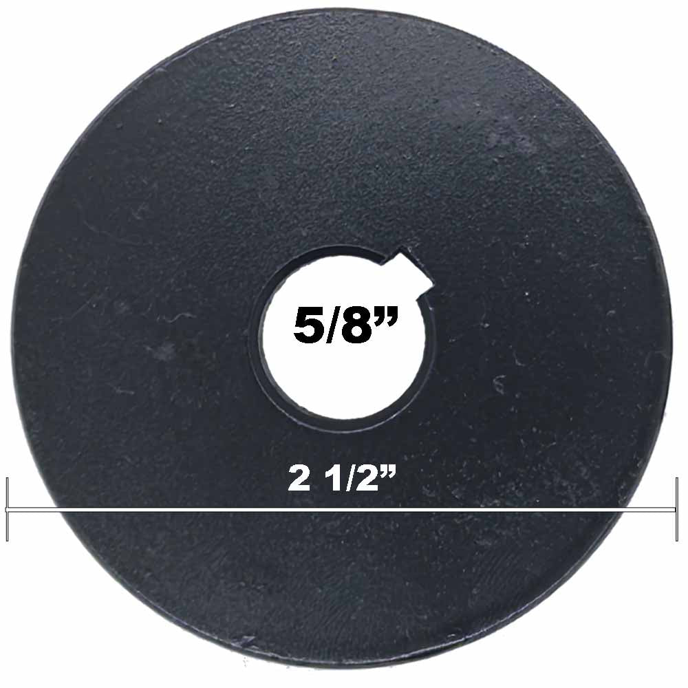 Pulley for McLane 1063 Power Trim 334 JD M47161 2-1/2" Shaft Size  5/8"