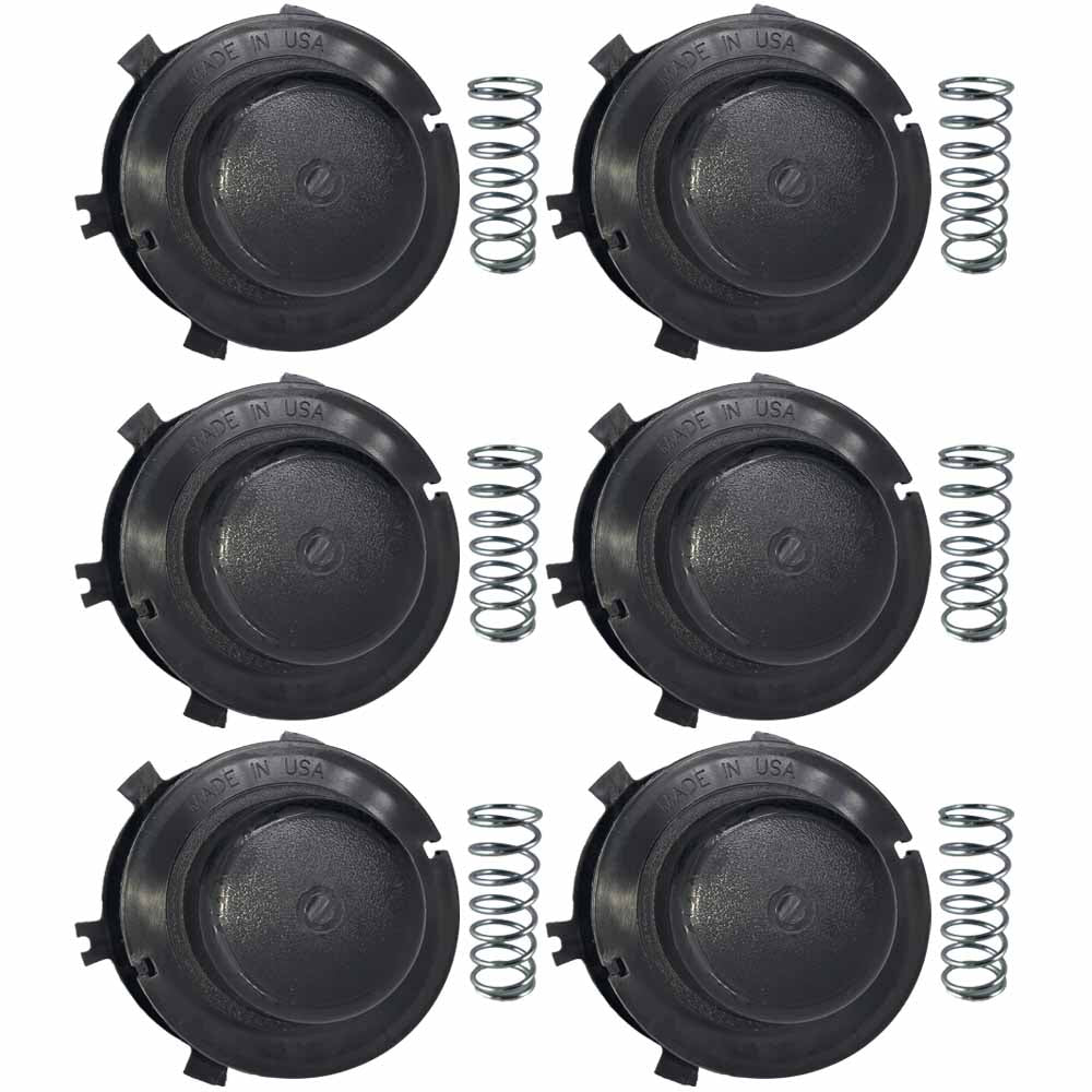 Trimmer Head Spool and Spring 6 Pack for Stihl 25-2 040027133017 385-563 FS44 FS55 FS80 KM55